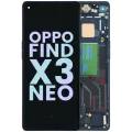 OLED Assembly With Frame For OPPO Find X3 Neo (Genuine) (Black)