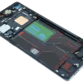 OLED Assembly With Frame For OPPO Find X3 Neo (Genuine) (Black)
