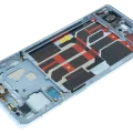 OLED Assembly With Frame For OPPO Reno 6 Pro+ 5G (Genuine) (Blue)