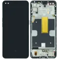 OLED Assembly With Frame For OPPO Reno 4 5G CPH2091 (Genuine) (Black)
