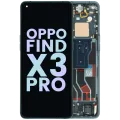 OLED Assembly With Frame For OPPO Find X3 Pro CPH2173 (Genuine) (Black)