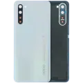 Back Cover Glass With Camera Lens For OPPO Find X2 Lite CPH2005 (Genuine) (White)
