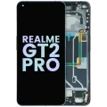 OLED Assembly With Frame For Realme GT2 Pro (Genuine) (Black)
