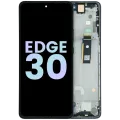 OLED Assembly With Frame For Motorola Edge 30 XT2203 (Genuine OEM) (Gray)