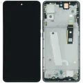 OLED Assembly With Frame For Motorola Edge 30 XT2203 (Genuine OEM) (Gray)