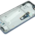 OLED Assembly With Frame For Motorola Edge 30 XT2203 (Genuine OEM) (Gray)