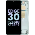 OLED Assembly With Frame For Motorola Edge 30 Fusion XT2243 (Genuine OEM) (White)
