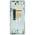 OLED Assembly With Frame For Motorola Edge 30 Fusion XT2243 (Genuine OEM) (White)