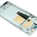 OLED Assembly With Frame For Motorola Edge 30 Fusion XT2243 (Genuine OEM) (White)