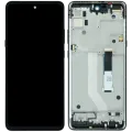 LCD Assembly With Frame For Motorola Moto G 5G XT2113 (Genuine OEM) (Gray)