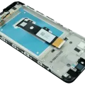 LCD Assembly With Frame For Motorola Moto E32 XT2227 (Genuine OEM) (All colors)