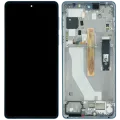 OLED Assembly With Frame For Motorola Edge 20 Pro XT2153 (Genuine OEM) (White)