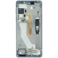 OLED Assembly With Frame For Motorola Edge 20 Pro XT2153 (Genuine OEM) (White)