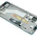 OLED Assembly With Frame For Motorola Edge 20 Pro XT2153 (Genuine OEM) (White)
