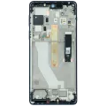 OLED Assembly With Frame For Motorola Edge 20 Pro XT2153 (Genuine OEM) (Midnight Blue)
