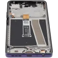 LCD Assembly With Frame For Motorola Moto G Power 5G (XT2617 / 2026) (Refurbished) (Evening Blue)