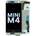 LCD Assembly With Frame For HTC One Mini M4 (Genuine) (Silver)