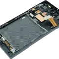 LCD Assembly With Frame For Nokia Lumia 830 RM-985 (Genuine) (Black)