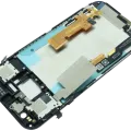 LCD Assembly With Frame For HTC One M8s OPKV100 (Genuine) (Gray)
