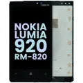 LCD Assembly With Frame For Nokia Lumia 920 RM-820 (Genuine) (Black)
