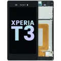 LCD Assembly With Frame For Sony Xperia T3 D5103 (Genuine) (Black)