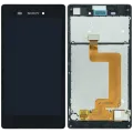 LCD Assembly With Frame For Sony Xperia T3 D5103 (Genuine) (Black)