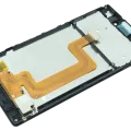 LCD Assembly With Frame For Sony Xperia T3 D5103 (Genuine) (Black)