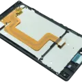 LCD Assembly With Frame For Sony Xperia T3 D5103 (Genuine) (Black)