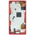 LCD Assembly With Frame For Sony Xperia Z3 Compact D5803 (Genuine) (Orange)