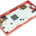 LCD Assembly With Frame For Sony Xperia Z3 Compact D5803 (Genuine) (Orange)