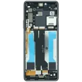 OLED Assembly With Frame For Sony Xperia 10 III (Genuine) (Black)