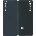 Back Cover Glass For Sony Xperia 1 II (Genuine) (Black)