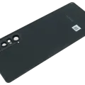 Back Cover Glass For Sony Xperia 1 II (Genuine) (Black)