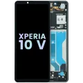 OLED Assembly With Frame For Sony Xperia 10 V (Genuine) (Black)
