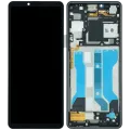 OLED Assembly With Frame For Sony Xperia 10 V (Genuine) (Black)
