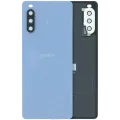Back Cover Glass For Sony Xperia 10 III (Genuine) (Blue)
