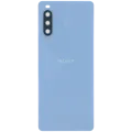 Back Cover Glass For Sony Xperia 10 III (Genuine) (Blue)