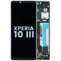 OLED Assembly With Frame For Sony Xperia 10 III (Genuine) (White)
