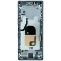 OLED Assembly With Frame for Sony Xperia 1 (Genuine) (Gray)