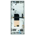 OLED Assembly With Frame for Sony Xperia 5 (Genuine) (Gray)