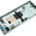 OLED Assembly With Frame for Sony Xperia 5 (Genuine) (Gray)