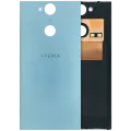 Back cover Glass without camera lens for Sony Xperia XA2 (Genuine) (Blue)