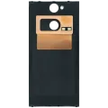 Back cover Glass without camera lens for Sony Xperia XA2 (Genuine) (Blue)
