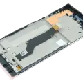 LCD Assembly With Frame For Sony Xperia XA1 (Genuine) (Rose gold)