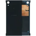Back Cover Glass Without Camera Lens For Sony Xperia XA1 (Genuine) (Black)