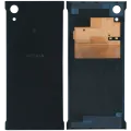 Back Cover Glass Without Camera Lens For Sony Xperia XA1 (Genuine) (Black)