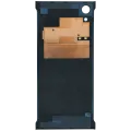 Back Cover Glass Without Camera Lens For Sony Xperia XA1 (Genuine) (Black)