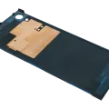 Back Cover Glass Without Camera Lens For Sony Xperia XA1 (Genuine) (Black)
