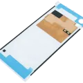Back Cover Glass Without Camera Lens For Sony Xperia XA1 (Genuine) (White)