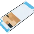 Back Cover Glass Without Camera Lens For Sony Xperia XA1 (Genuine) (White)